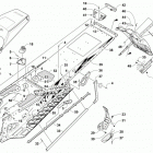 M 7000 LTD 162 Black (US) Тунель ,задний бампер и брызговик