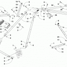 M 8000 SE 153 ES Green (US) Крепление рулевого управления