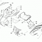 ZR 9000 SNO PRO 129 Orange (US) Капот и воздуховоды