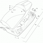 ZR 7000 SNO PRO 137 LTD BLACK Сидение