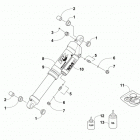 SR VIPER M-TX LE BLUE EARLY BUILD Задняя подвеска ,задний амортизатор