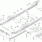 M 6000 153 Green (US) Рельс скольжения и гусеница