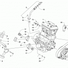 PANTERA 3000 Black (US), Black Intl (OS) Опора двигателя и вариатор