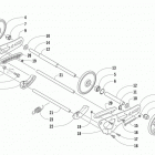 BEARCAT 7000 XT BLUE EARLY BUILD Шарнирные салазки рамы