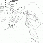 ZR 7000 RR 129 Green (US) Панель приборов