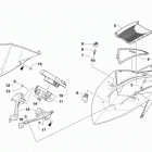 ZR 6000 SNO PRO ES  Orange (US) Ветровое стекло и панель инструментов