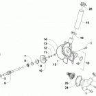 ZR 6000 LTD ES EB 129 Помпа и термостат