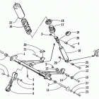 BEARCAT WIDE TRACK Задняя подвеска , амортизатор