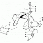 MOUNTAIN CAT 600 EFI Панель приборов и датчики