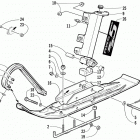 ZL 800 EFI ESR Лыжа