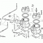 MOUNTAIN CAT 800 EFI Цилиндр и головка