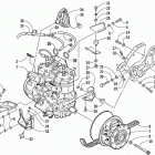 MOUNTAIN CAT 500 Опора двигателя и вариатор