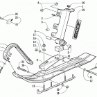 MOUNTAIN CAT 600 EFI Лыжа