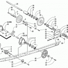 Z 570 Idler wheel assembly (esr  /  international)