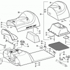 PANTERA 550 Топливный бак и сиденье
