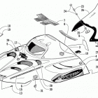 PANTERA 550 Капот и ветровое стекло