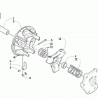 ZR 440 SNO PRO Привод сцепления