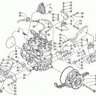 ZR 800 Опора двигателя и вариатор