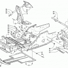 ZL 800 EFI SS (SS BLACK) Передняя рама и подножки