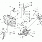 Z 440 Опора двигателя и вариатор
