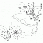 MOUNTAIN CAT 800 Помпа и термостат