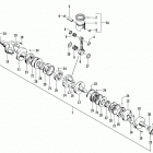 ZRT 600 (GREEN) Поршень и коленвал
