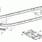 Z 370 Рельс скольжения и гусеница