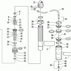 ZR 440 SNO PRO Передний амортизатор