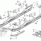 PANTERA 800 EFI ESR Рельс скольжения и гусеница