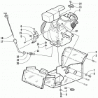 Z 120 Опора двигателя и вариатор