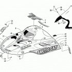 ZR 800 Капот и ветровое стекло