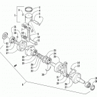 Z 570 SS Поршень и коленвал