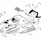 4-STROKE TOURING Капот и ветровое стекло
