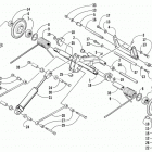MOUNTAIN CAT 1000 Задняя подвеска ,задний рычаг