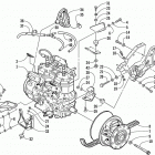 ZR 600 Опора двигателя и вариатор