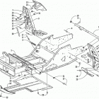 ZR 500 LE Передняя рама и подножки