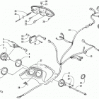 MOUNTAIN CAT 800 EFI Фара и панель инструментов