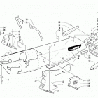 ZR 120 Шасси, скамейка для ног и задний  бампер