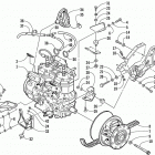 ZR 500 Опора двигателя и вариатор