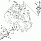 MOUNTAIN CAT 600 EFI Помпа и термостат