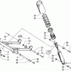 Z 440 Задняя подвеска , амортизатор