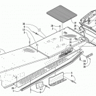 MOUNTAIN CAT 800 Шасси и задний бампер