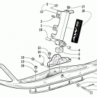 PANTERA 550 Лыжа