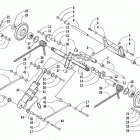 Z 440 SNO PRO Задняя подвеска ,задний рычаг
