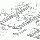 ZR 600 Рельс скольжения и гусеница