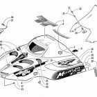 MOUNTAIN CAT 600 EFI Капот и ветровое стекло