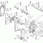 ZL 600 EFI SS Редуктор и цепь миханизма