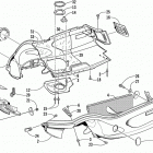 MOUNTAIN CAT 800 Обтекатель и передний бампер