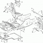 4-STROKE TRAIL Передняя рама и подножки