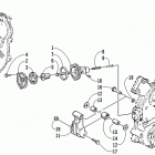 Z 440 Dropcase chain tension assembly